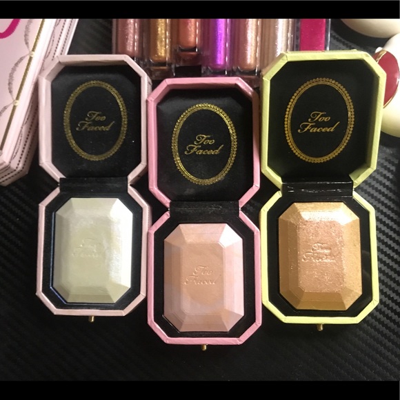 💎Too Faced💗 Diamond Highlighters x3
